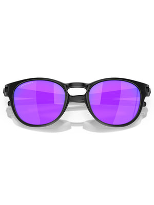 Oakley Latch Matte Black/Prizm Violet Sunglasses