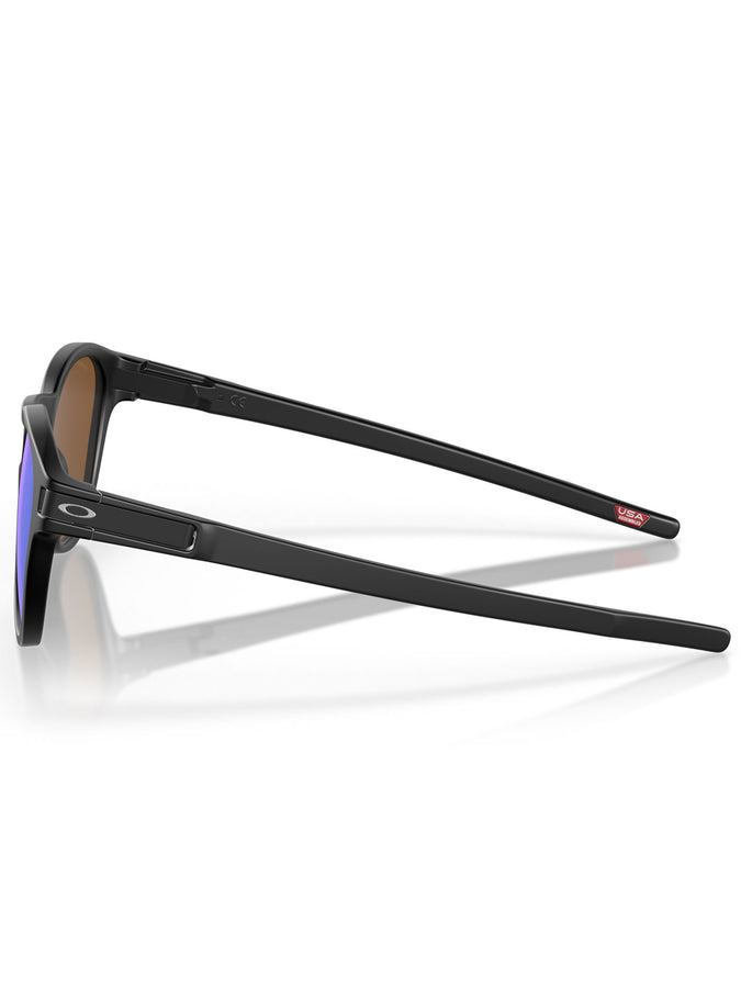 Oakley Latch Matte Black/Prizm Violet Sunglasses | MATTE BLACK/PRIZM VIOLET