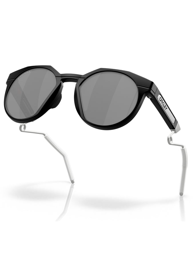 Oakley HSTN Metal Matte Black/Prizm Black Sunglasses | MATTE BLACK/PRIZM BLACK