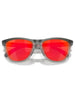 Oakley Frogskins Range Matte Grey Smoke/Prizm Ruby Sunglasses