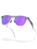 Oakley Frogskins Hybrid Matte Lilac Prizm Clear/Prizm Violet Sunglasses
