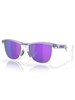 Oakley Frogskins Hybrid Matte Lilac Prizm Clear/Prizm Violet Sunglasses