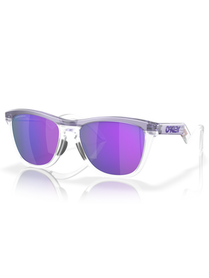 Oakley Frogskins Hbrid Mat Lilac Clear/Prizm Violet Sunglasses |EMPIRE