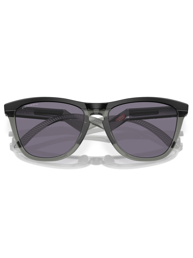 Okaley Frogskins Hybrid Blk Grey Smoke/Prizm Grey Sunglasses | MATTE BLK GREY SMOKE/PRZM GREY