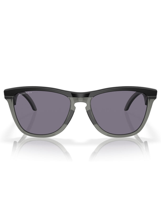 Okaley Frogskins Hybrid Blk Grey Smoke/Prizm Grey Sunglasses | MATTE BLK GREY SMOKE/PRZM GREY
