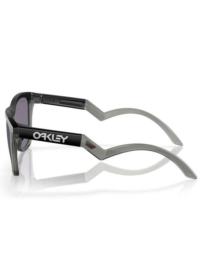 Okaley Frogskins Hybrid Blk Grey Smoke/Prizm Grey Sunglasses | MATTE BLK GREY SMOKE/PRZM GREY