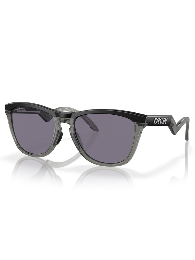 Okaley Frogskins Hybrid Blk Grey Smoke/Prizm Grey Sunglasses | MATTE BLK GREY SMOKE/PRZM GREY