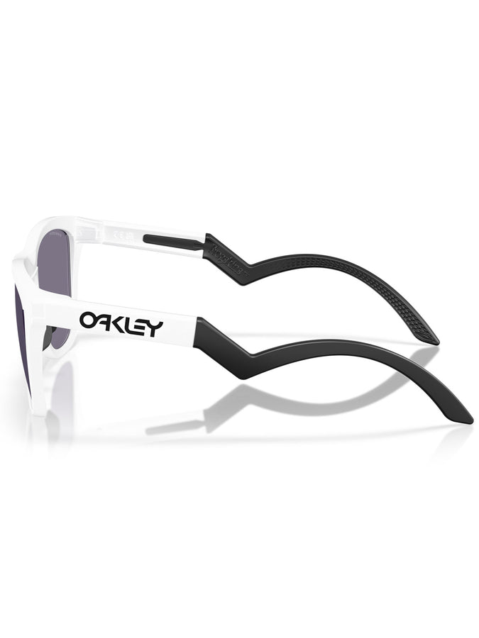 Oakley Frogskins Hybrid Matte White/Prizm Grey Sunglasses | MATTE WHITE/PRIZM GREY