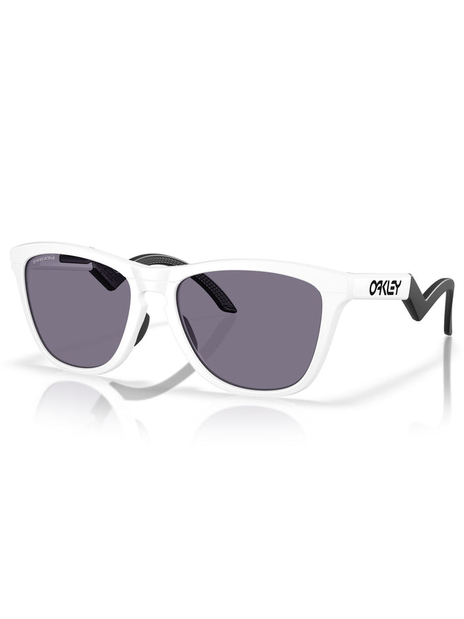 Oakley Frogskins Hybrid Matte White/Prizm Grey Sunglasses | MATTE WHITE/PRIZM GREY