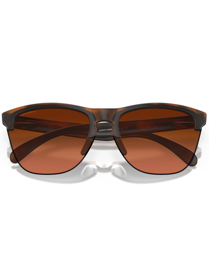 Oakley Frogskins Lite Matte Brown Tortoise/Prizm Brown Gradient | MATTE BROWN TORT/PRIZM BROWN
