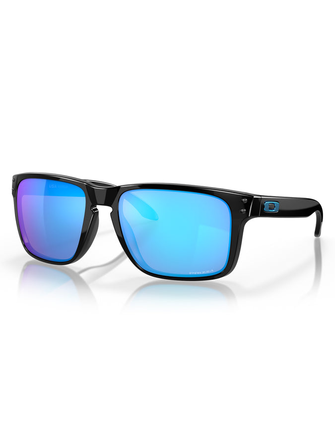 Oakley Holbrook XL Polished Black/Prizm Sapphire Sunglasses | PLSH BLK/PRIZM SAPP IRID