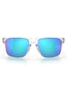 Oakley Holbrook XL Polished Clear/Sapphire Plrized Sunglasses