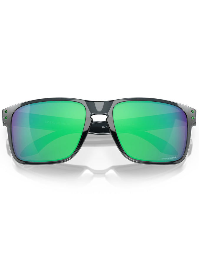 Oakley 2024 Holbrook XL Crystal Black/Prizm Jade Sunglasses | CRYSTAL BLACK/PRIZM JADE