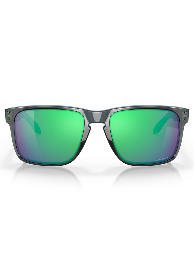 Oakley Holbrook XL Crystal Black/Prizm Jade Sunglasses | CRYSTAL BLACK/PRIZM JADE