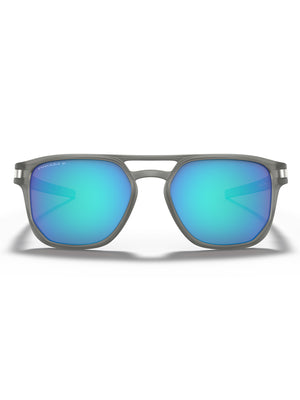 Oakley Latch Beta Matte Grey Ink/Prizm Sapphire Sunglasses