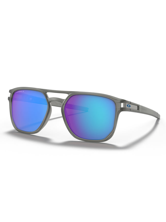 Oakley Latch Beta Matte Grey Ink/Prizm Sapphire Sunglasses | MAT GREY INK/PRZM SPH POL