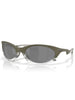 Oakley Plantaris Matte Moss Green/Prizm Black Sunglasses