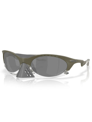 Oakley Plantaris Matte Moss Green/Prizm Black Sunglasses