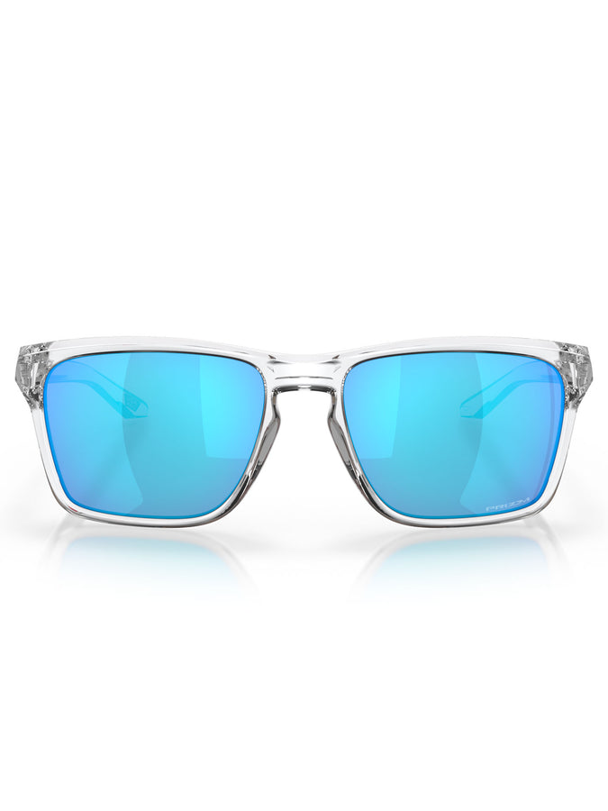 Oakley Sylas Polished Clear/Prizm Sapphire Sunglasses | POLISHED CLEAR/PRIZM SAPPHIRE