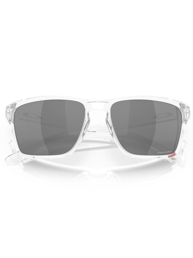 Oakley 2024 Sylas Polished Clear/Prizm Black Sunglasses | POLISHED CLEAR/PRIZM BLK