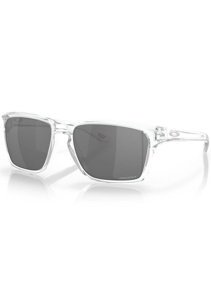 Oakley 2024 Sylas Polished Clear/Prizm Black Sunglasses | POLISHED CLEAR/PRIZM BLK 