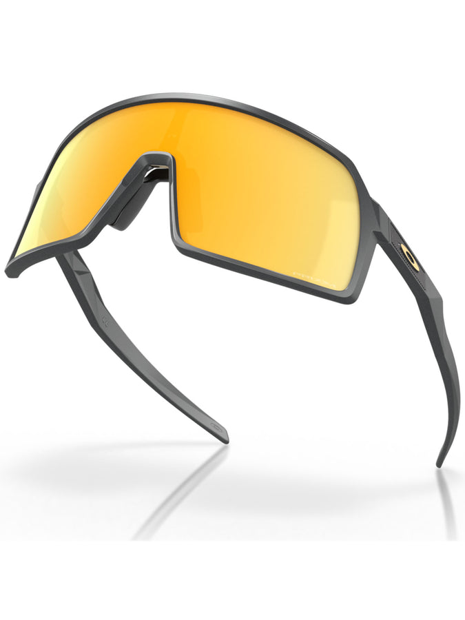 Oakley 2024 Sutro S Matte Carbon/Prizm 24K Sunglasses | MATTE CARBON/PRIZM 24K