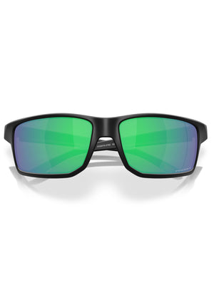 Oakley Gibston XL Matte Black/Prizm Jade Sunglasses