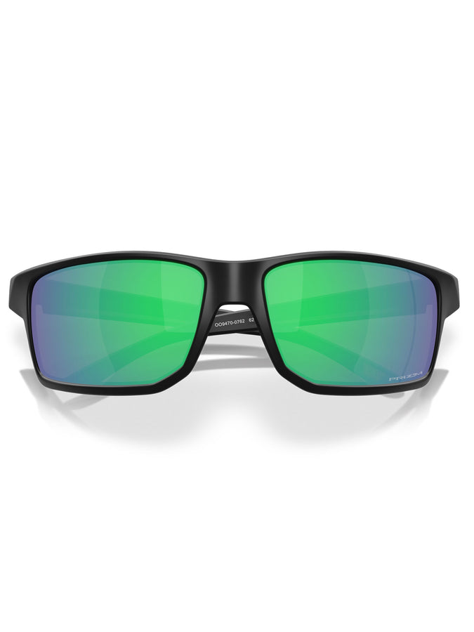 Oakley Gibston XL Matte Black/Prizm Jade Sunglasses | MATTE BLACK/PRIZM JADE