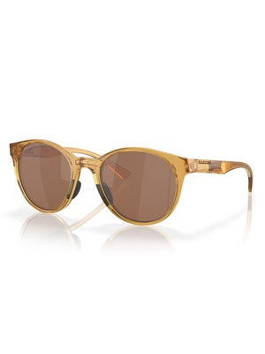 Oakley Spindrift Trans Light Curry/Prizm Tungsten Irid Sunglasses