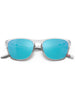 Manoburn Polished Clear/Prizm Sapphire Sunglasses