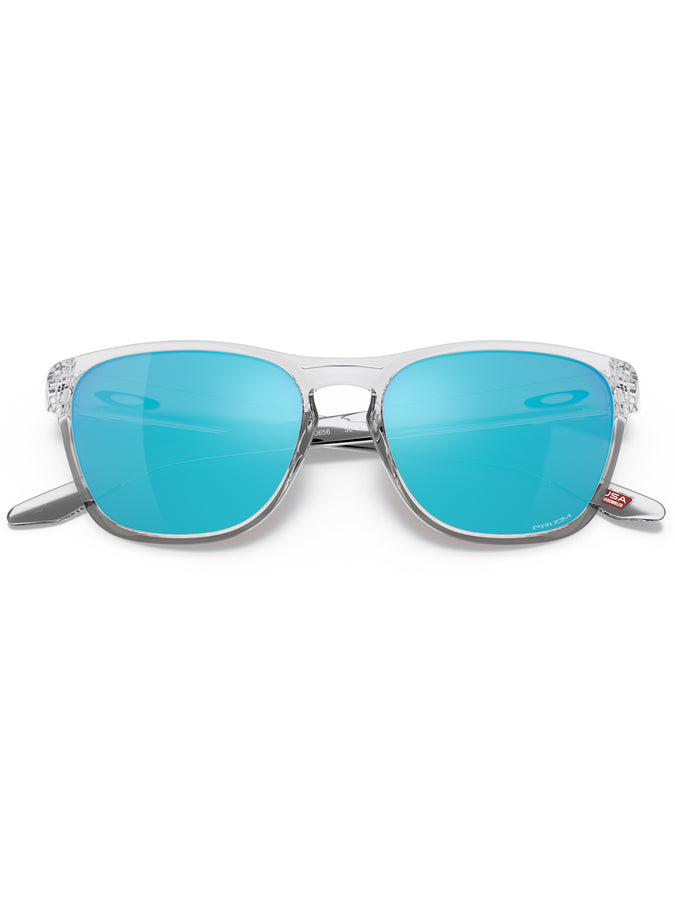 Manoburn Polished Clear/Prizm Sapphire Sunglasses | POLISHED CLEAR/PRIZM SAPPHIRE