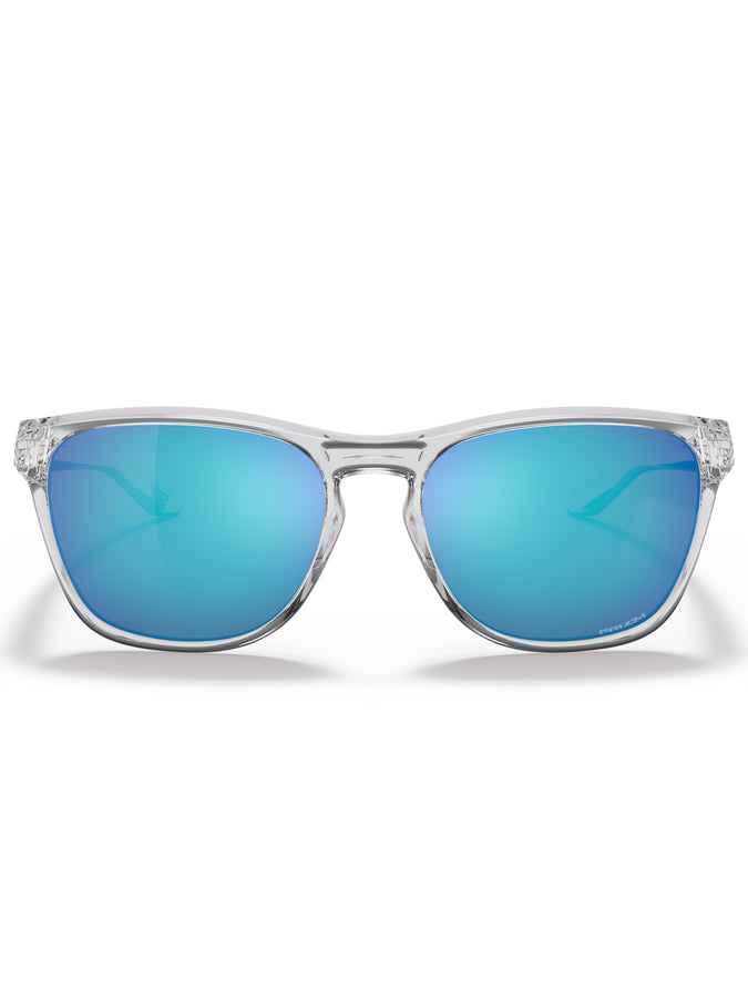Manoburn Polished Clear/Prizm Sapphire Sunglasses | POLISHED CLEAR/PRIZM SAPPHIRE