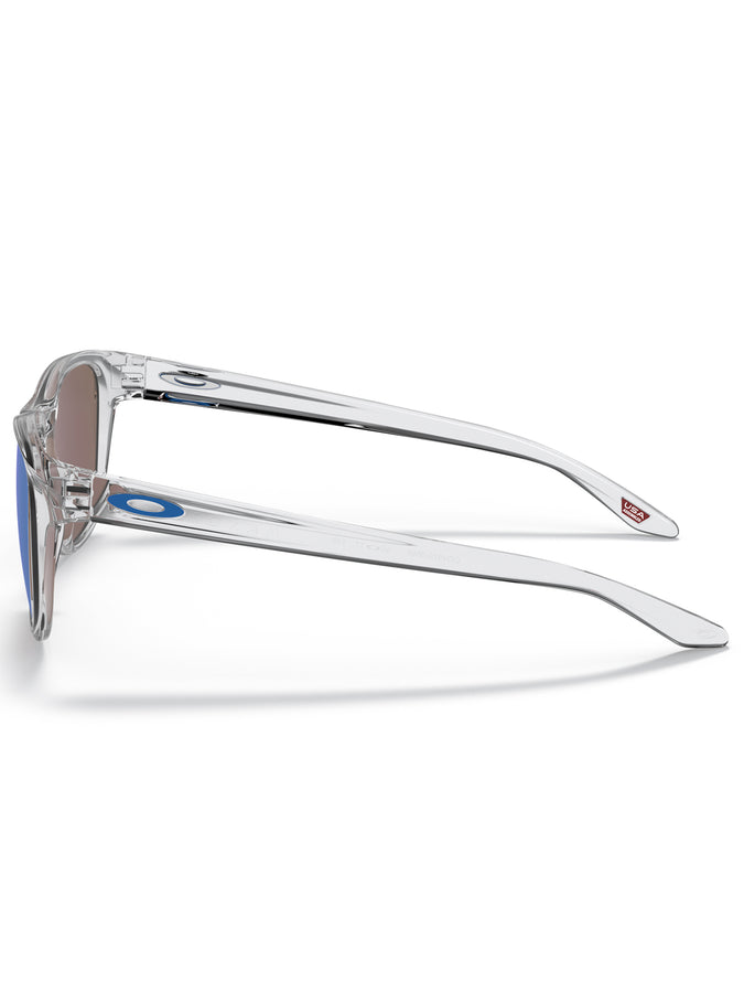 Manoburn Polished Clear/Prizm Sapphire Sunglasses | POLISHED CLEAR/PRIZM SAPPHIRE
