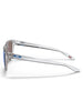 Oakley Manorburn Polished Clear/Prizm Sapphire Sunglasses