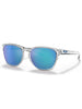 Manoburn Polished Clear/Prizm Sapphire Sunglasses