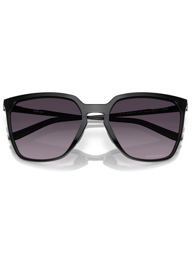 Oakley Sielo SQ Polished Black/Prizm Grey Gradient Sunglasses | POLISHED BLACK/PRIZM GREY GRAD