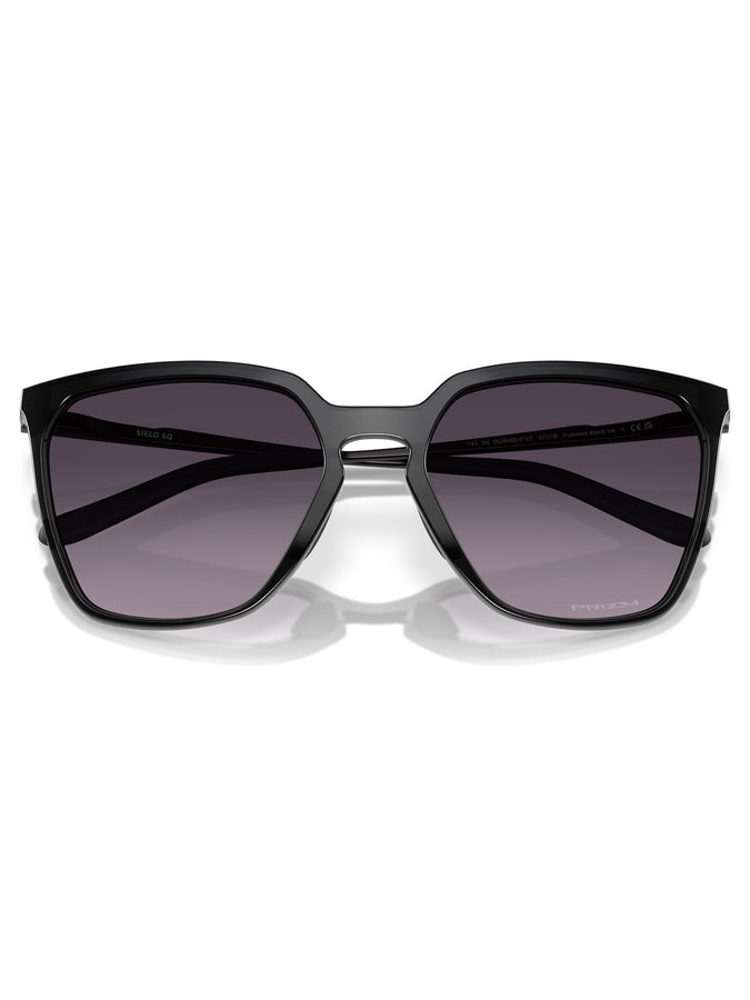 Oakley Sielo SQ Polished Black/Prizm Grey Gradient Sunglasses | POLISHED BLACK/PRIZM GREY GRAD