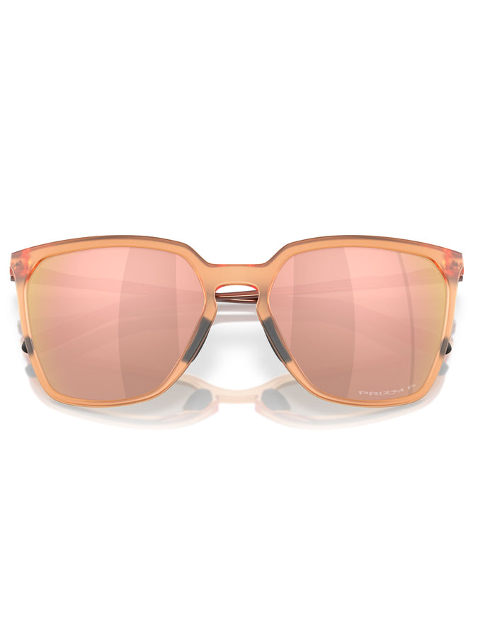Oakley Sielo SQ Matte Transparent Ginger/Rose Gold Sunglasses | MAT TRANS GINGER/PRZM ROSE GLD