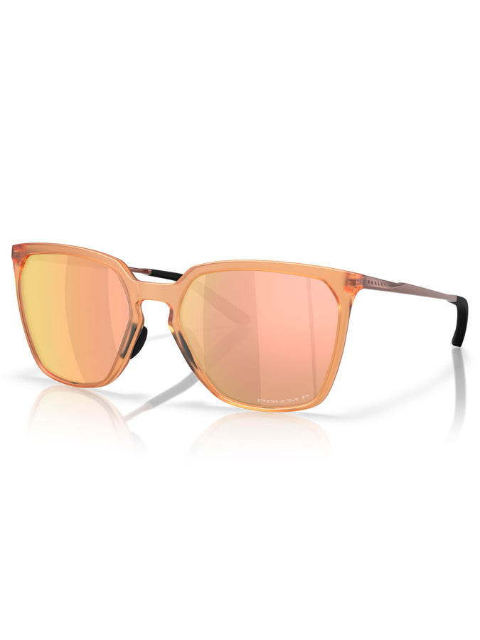 Oakley Sielo SQ Matte Transparent Ginger/Rose Gold Sunglasses | MAT TRANS GINGER/PRZM ROSE GLD