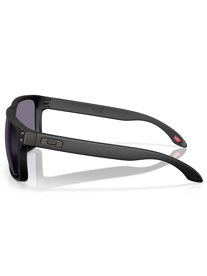 Oakley Holbrook XXL Matte Black/Prizm Grey Sunglasses | MATTE BLACK/PRIZM GREY