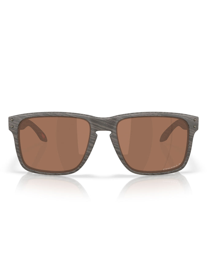 Oakley Holbrook XXL Woodgrain/Tungsten Prizm Polarized Sunglasses | WOODGRAIN/PRIZM TUNGSTEN