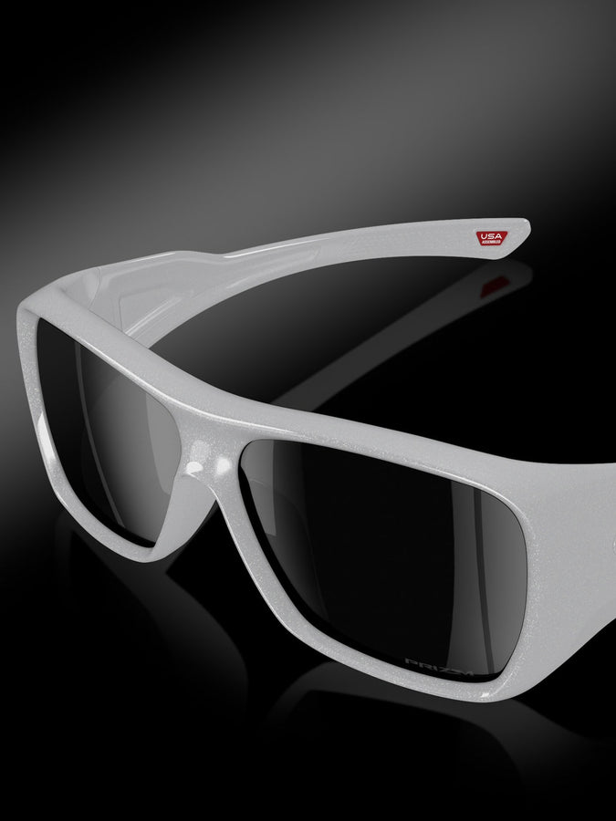 Oakley Chaminade Pearl White/Prizm Black Sunglasses | PEARL WHITE/PRIZM BLACK