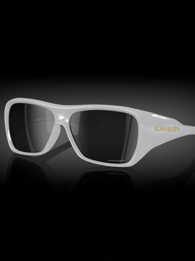 Oakley Chaminade Pearl White/Prizm Black Sunglasses | PEARL WHITE/PRIZM BLACK