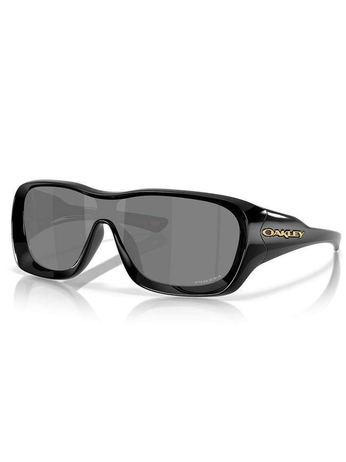 Oakley De La Salle Polished Black/Prizm Black Sunglasses | POLISHED BLACK/PRIZM BLACK