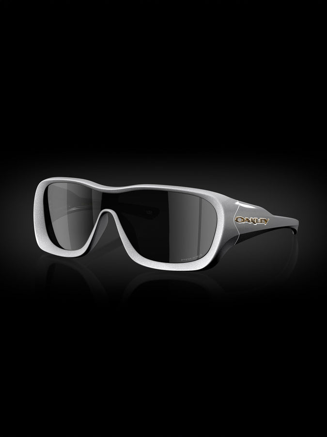 Oakley De La Salle Pearl White/Prizm Black Sunglasses | PEARL WHITE/PRIZM BLACK