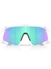 Oakley Stunt Devil Polished White/Prizm Sapphire Sunglasses