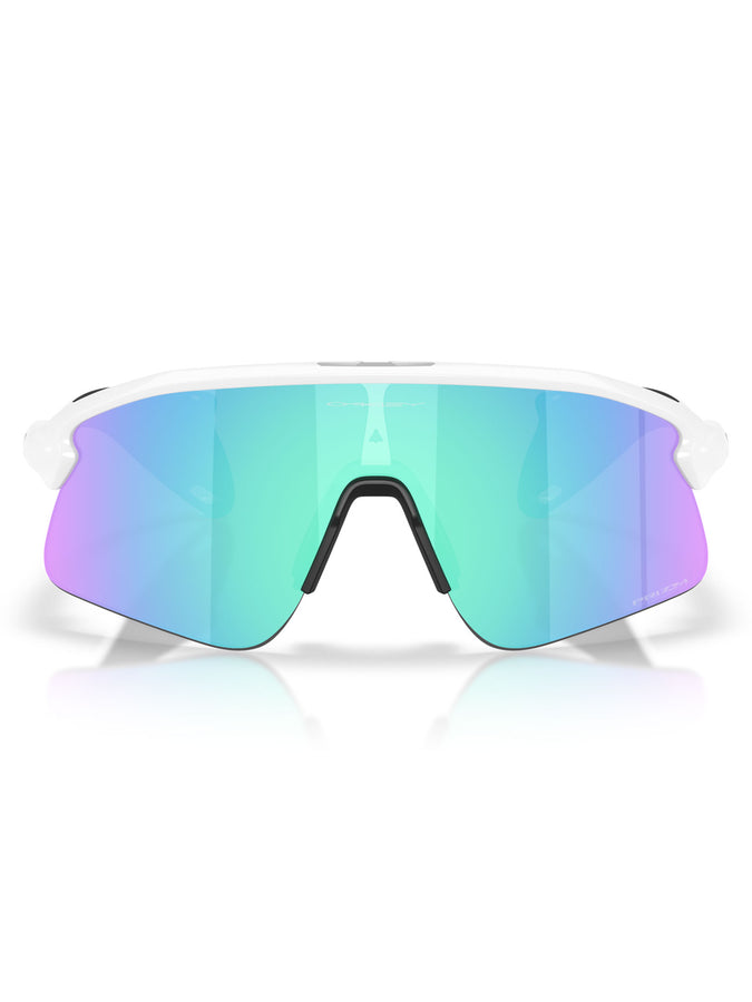 Oakley Stunt Devil Polished White/Prizm Sapphire Sunglasses | POLISHED WHITE/PRIZM SAPPHIRE