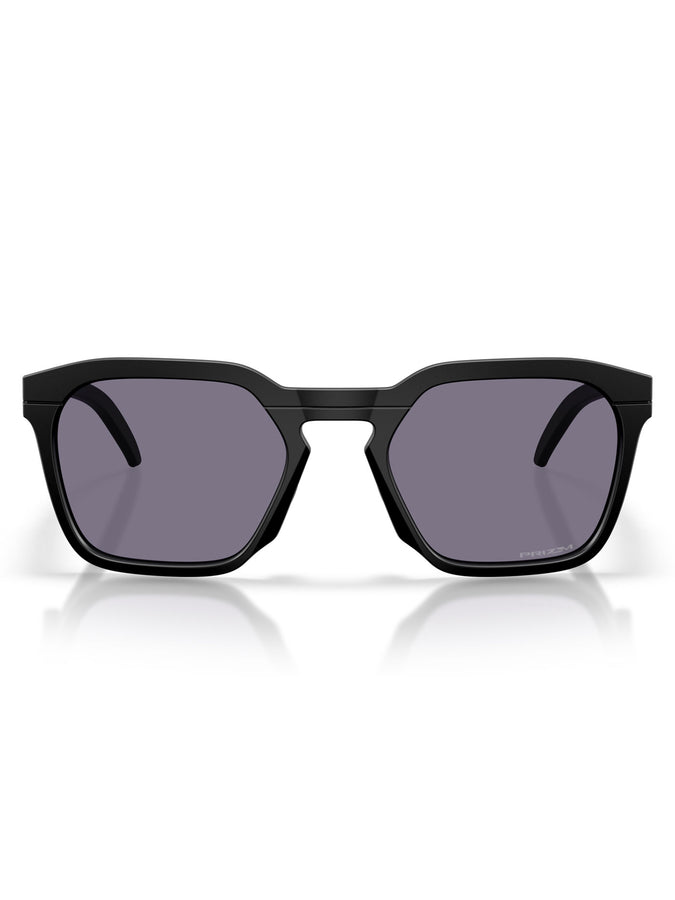 Oakley HSTN Sq Matte Black/Prizm Grey Sunglasses | MATTE BLACK/PRIZM GREY