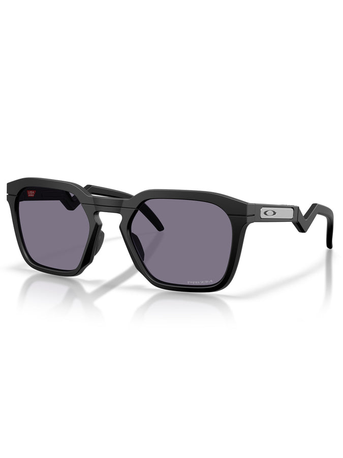 Oakley HSTN Sq Matte Black/Prizm Grey Sunglasses | MATTE BLACK/PRIZM GREY