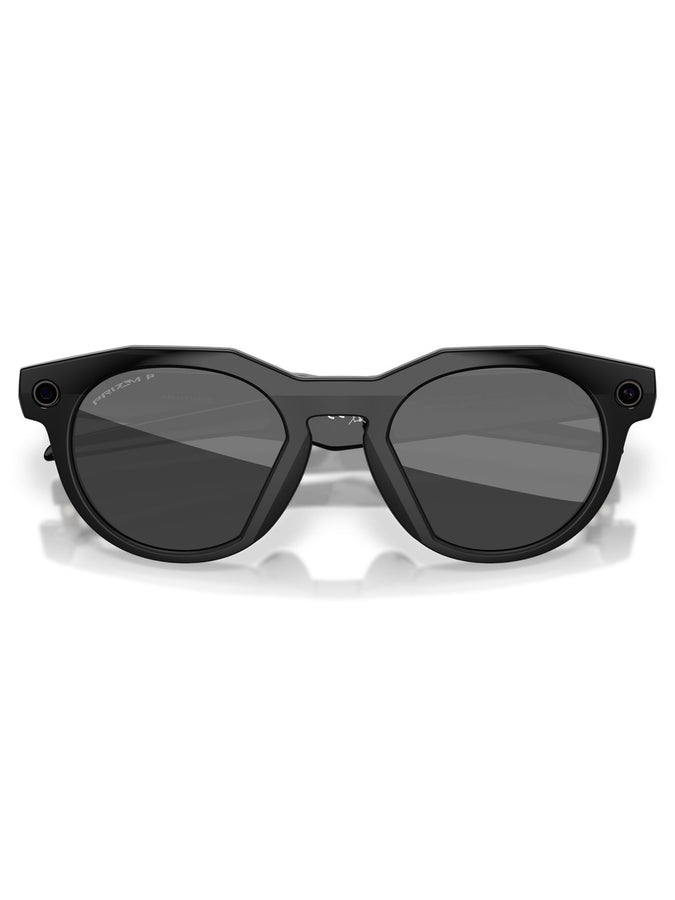 Oakley Meta HSTN Black/Prizm Black Polarized Sunglasses | BLACK/PRIZM BLACK